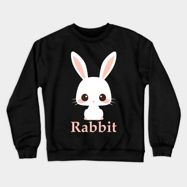 Rabbit Crewneck Sweatshirt by MangMARU